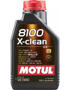 Huile Moteur Huile Moteur Motul 8100 X-CLEAN C3 5W40